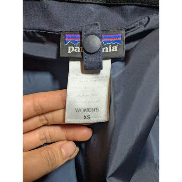 Patagonia Tres 3 in 1 Parka Blue Winter Coat Down Puffer XS - Picture 11 of 16